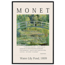 Vászonkép falra – Monet vízililiomok, 40x60 cm