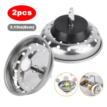 Stainless Steel Sink Strainer Basket – 2 Pack