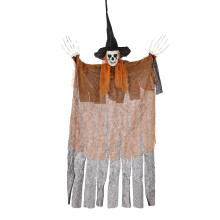 Halloween-ripustettava luurankohaamukoriste - 129 cm, 2 kpl