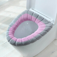 Acrylic Toilet Seat Cover – Thick Plush, Universal Fit,