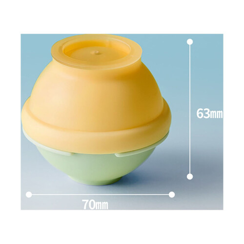 Silikon-Eiswürfelform mit Deckel – 7 x 6,3 cm