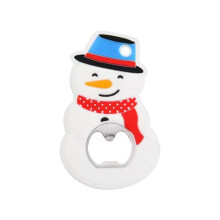Coffret ouvre-bouteilles de Noël – Père Noël, sapin, bonhomme de neige, ours