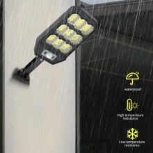 Solar beveiligingslamp met bewegingssensor, afstandsbediening, 3