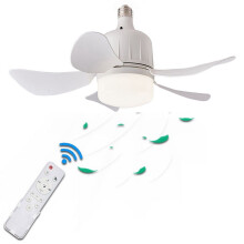 LED Ceiling Fan Light with Remote Control