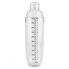 Coctelera transparente – Resina apta para uso alimentario, 1000 ml