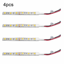 5050LED pásik 12V studená biela 6000K 30cm 4 ks
