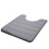 U-formet toalettmatte 50x60 cm absorberende bomull i memory-kvalitet 1
