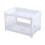 Dubbellaags plastic opbergrek 24,2 x 15 x 17 cm 1
