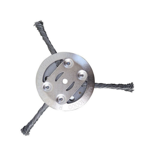 15 cm ståltrådstrimmerhode for ugressklipper (3-pakning)