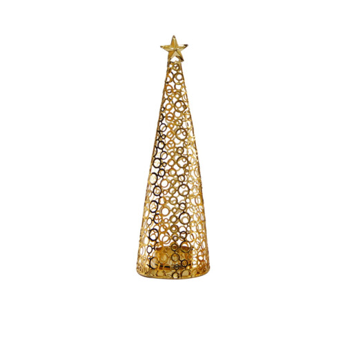 Metall julgransljusstake, 21,5 cm eller 25,5 cm
