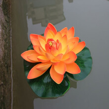 Flor de loto artificial para acuario y estanque