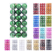 Christmas Ball Ornaments Green 40mm 36pcs