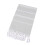 Serviette de plage turque en coton à pompons, teinte en fil 1