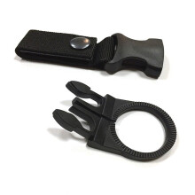 Porte-bouteille à clip pour ceinture – Noir