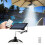 Lampe solaire suspendue Miayilima, télécommande LED, 400 lm, 1