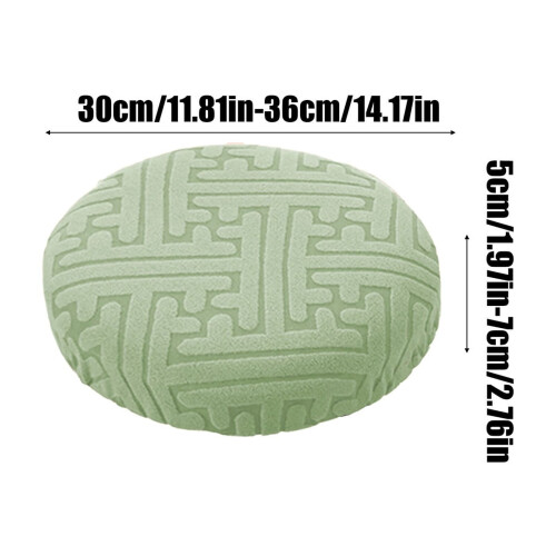 Cojín redondo para taburete de 30-35 cm, antideslizante e impermeable. 1