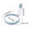 Cercle à omelette en silicone pour plaque de cuisson – Réutilisable, durable, 2