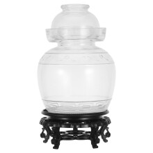 1Ensemble Pot De Fermentation En Verre 1,5L Couvercle À Joint