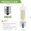E17 LED-Lampe, dimmbar, 7W, 110V, 2er-Pack 3