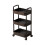 Chariot de rangement roulant à 3 niveaux – Plastique durable, 2