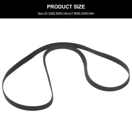 Courroies En Caoutchouc Noires Pour Cassette Durable 1