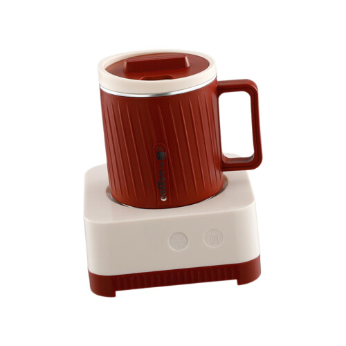 LOVIVER heating coffee mug red 1-piece 2