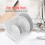 Foldable Dish Drying Rack – ABS Plastic, 17.8 x 14.5 cm 2