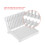 Foldable Dish Drying Rack – ABS Plastic, 17.8 x 14.5 cm 4