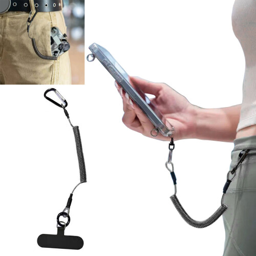 Einziehbarer Telefonhalter für den Außenbereich,-2 Packung 2