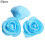 Visland50 Stück PE Mini-Rosenblütenköpfe3cm 2