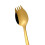 Cuchara-tenedor de acero inoxidable con mango largo para acampar 3