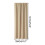 Rideaux occultants isolants beiges (lot de 2) 3
