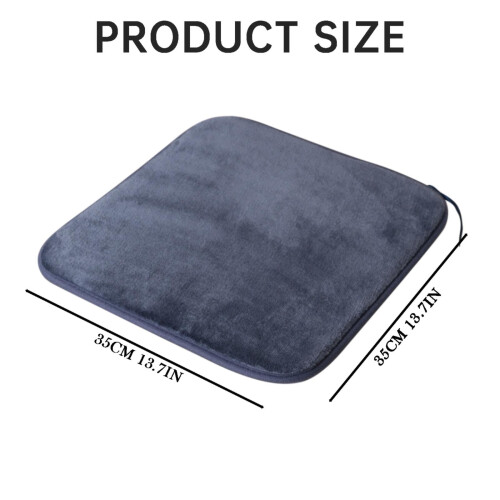 Τετράγωνο μαξιλάρι σκαμπό μπαρ Memory Foam κόκκινο 13,7" x 13,7" 1