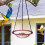 Metal Hanging Bird Bath Feeder24x24cm 5