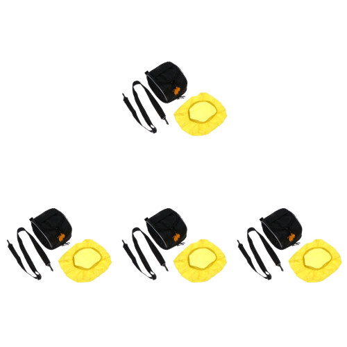 4Pièces Noir Guidon Épaule Accessoire 1
