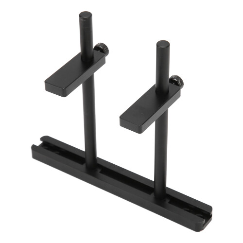 Aluminium-GPU-Halterung, Schiebbasis 88 mm, Schwarz