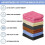Lingettes 100 % coton, 30 x 30 cm, lot de 24 3