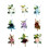 6Pcs Artificial Wedding Boutonniere Corsage for Wedding-2 2