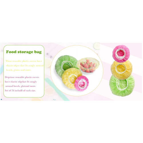 Sachets de conservation des aliments frais (lot de 24) 2