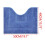 U-Shaped Bathroom Mat40x50cm Soft Microfibre Non-Slip 3