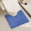 U-Shaped Bathroom Mat40x50cm Soft Microfibre Non-Slip 4