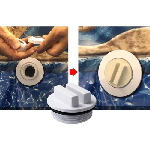Pool Cap for Hayward SP1022C Receptacles1.5" with O-Ring 1