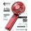 Ventilateur portable 4000 mAh, 6 vitesses, rechargeable par USB 2