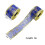 Fita de luzes LED com estampa de flocos de neve, estrelas e lua, 1m 2