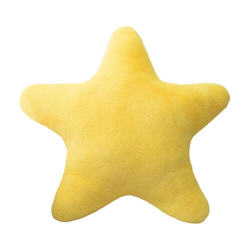 Cuscino decorativo a forma di stella, 40 cm, giallo 1