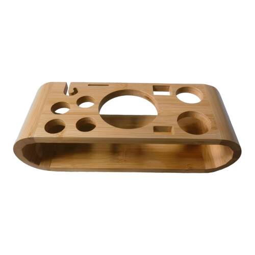 Soporte de madera para cocteleras – 28 cm 2