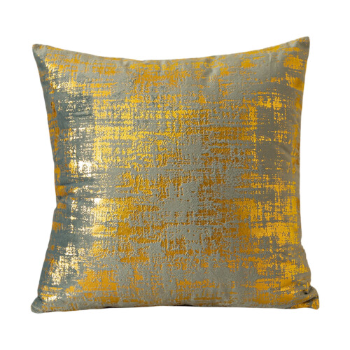 Velvet Decorative Pillow Set Hot Gold 2 Pack 1
