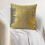 Velvet Decorative Pillow Set Hot Gold 2 Pack 5
