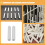 Diskmaskinskorgens stiftlock PVC 100 st 3