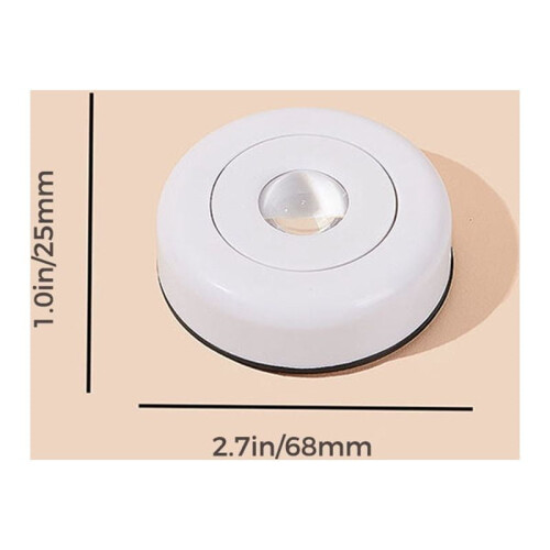 Spherical Night Light with Dual Brightness, Battery-Powered 1